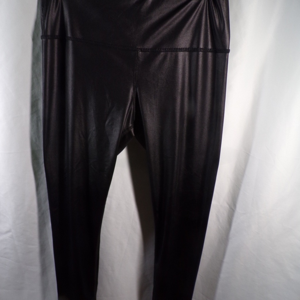 Fashion Nova Black pleather leggings